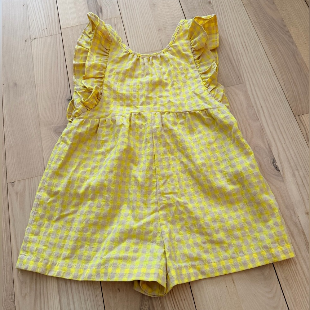 Zara Kids Yellow Romper Size 4